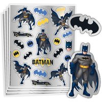 Batman Stickerbögen im 4er Pack, 80 Sticker von Unique