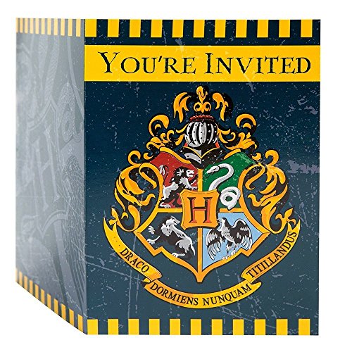 Partyeinladungen - Harry-Potter-Party - 8er-Pack von Unique