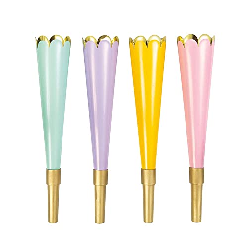 Partytröte Krachmacher - Pastell und Gold - 4er-Pack Partytröte Krachmacher - Pastell und Gold - 4er-Pack von Unique