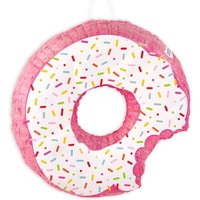 Pinata Donut, Geburtstagspinata zum Spielen und als Deko, 48cm x 48cm von Unique