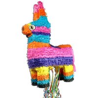 Pinata Esel zum Ziehen 47 cm, traditionelle Zugpinata von Unique