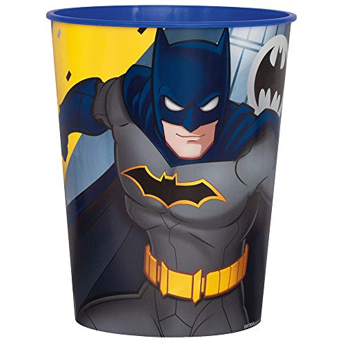 Plastikbecher - 473 ml - Batman Party von Unique