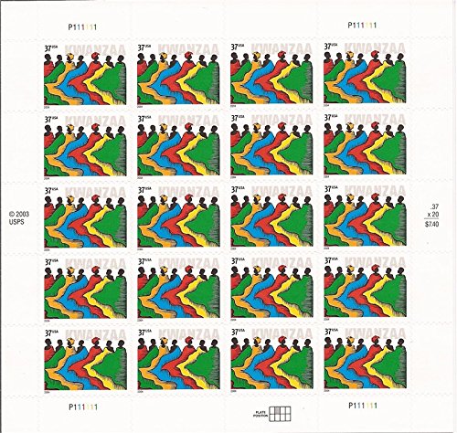 US Stamp – 2004 Kwanzaa – 20 Briefmarkenbogen – Scott #3881 von United States Postal Service