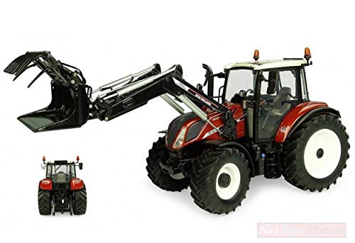 Universal Hobbies UH6206 New Holland T5.120 Centenario with Front Loader 1:32 kompatibel mit von Universal Hobbies