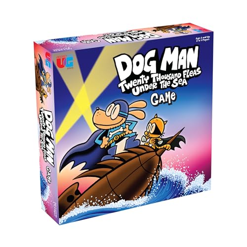 Dog Man 20.000 Flöhe unter dem Meer Brettspiel von University Games