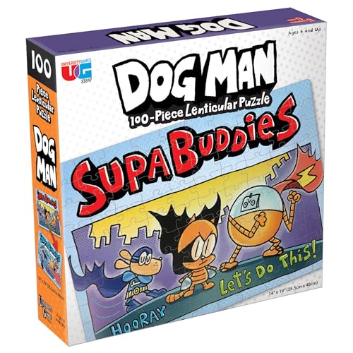 Dog Man Supa Buddies Puzzle von University Games