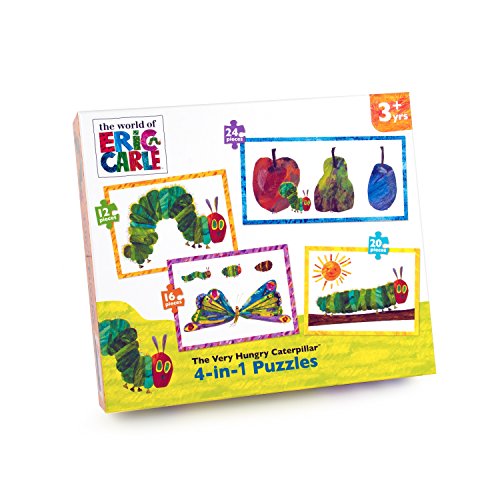 Paul Lamond 6135 'The Very Hungry Caterpillar' 4-in-1 Puzzle Set von University Games