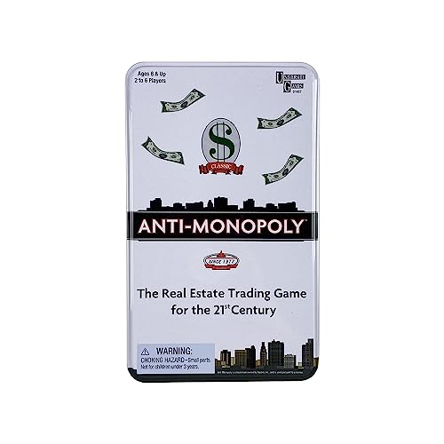 University Games Anti Monopoly Travel Tin, 1487 University Games Anti Monopoly Travel Tin, 1487 von University Games