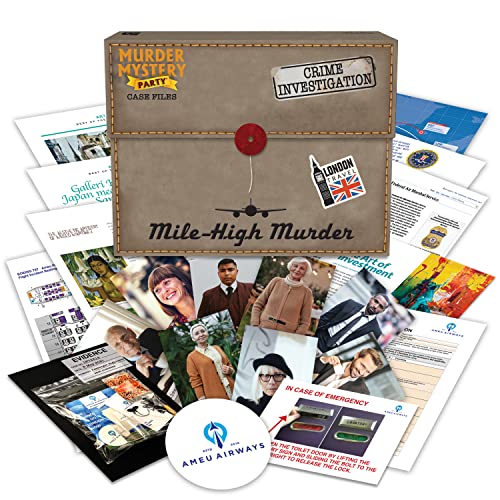 University Games Murder Mystery Case File Mile High Murder, 33284 von Murder Mystery Party