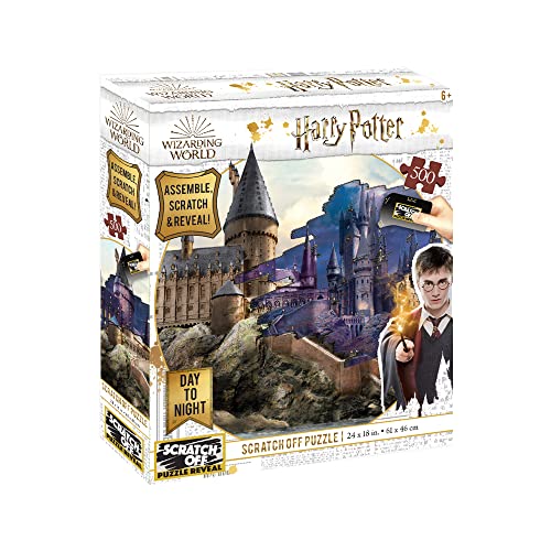 University Games U08568 Harry Potter Hogwarts Day to Night Rubbel-Puzzle von University Games