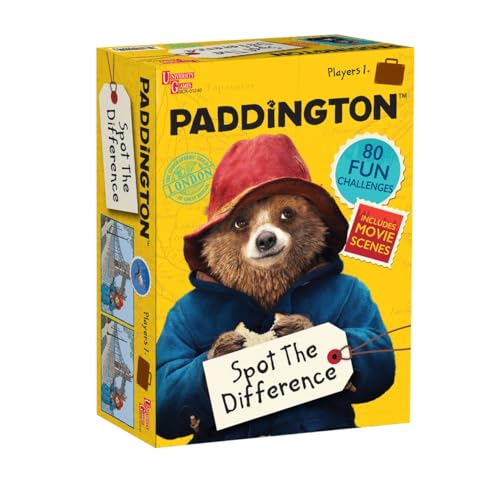 Paddington Bear BOX-01240 Spot The Difference Game von University Games