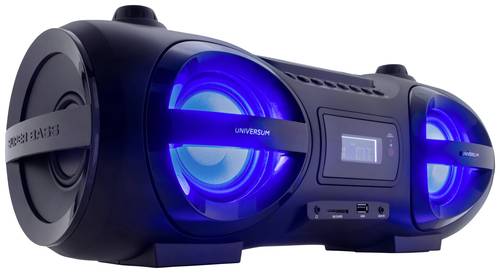 UNIVERSUM BB 500-20 Ghettoblaster UKW AUX, Bluetooth®, CD, SD, USB Inkl. Fernbedienung, Stimmungsli von Universum