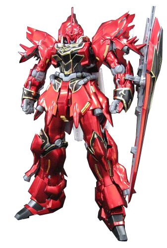 Gundam – MG 1/100 MSN-06S Sinanju Ver.Ka Titanium Finish – Modellbausatz BAN162051 von Unknown