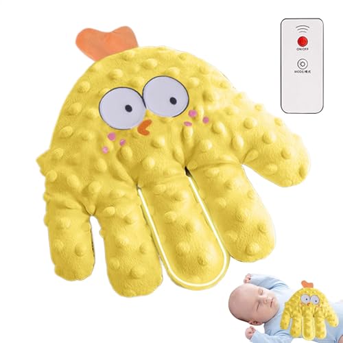 Automatic Toddler Soothing Palm, Three Speed Hand Pillow with Built-In Red Bean, Mother’s Palm Simulation for Sleep Aid, Child Comfort and Patting Toy for Restful Nights for Kids Entertainment von Uonguon