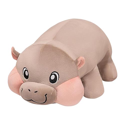 Hippo Stuffed Animal, Plush Hippo Pillow, Cute Animal Doll, Toddler Plush Toy, Soft Hippo Toy, Kids Stuffed Hippo, Pillow Animal Doll, Baby Plush Hippo, Hippo Plush Toy, Kids Soft Animal Pillow von Uonguon