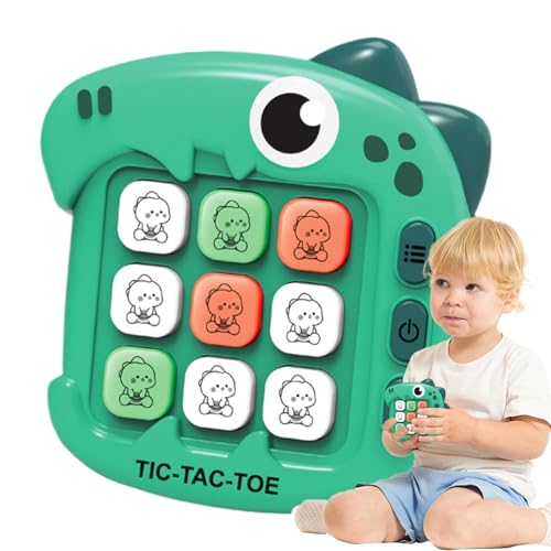 Kids Puzzle Games, Brain Teaser Travel Puzzle Console Game, with Sound Feedback, 5 Modes Interactive Travel Toys,Sturdy Design for Family Bonding, 4.02 inches von Uonguon