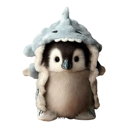 Penguin Stuffed, Cute Realistic Soft Plush Animal Figurine, Adorable Comfortable Touch Stuffed Penguin Toy for Living Room, Bedroom, Shelf, Sturdy Design von Uonguon