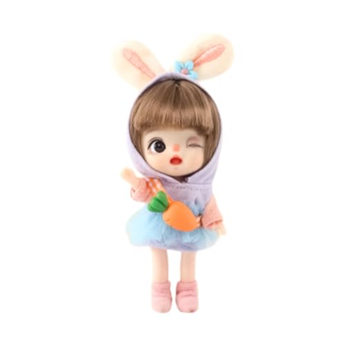 Random Style Princess Doll | Cute Girl Dress-Up Ornaments | Collectable Mechanical Jointed Figure | Posable Dress-Up Doll for Kids and Adults | Fun Action Figure for All Ages with Unique Outfits von Uonguon