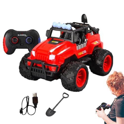 Remote Controlled Vehicle, Offroad Racing, High Speed Toy Vehicle, Sturdy Tires, Easy to Control, (9.06x6.5x5.71 Inches), Ideal for Boys and Girls Entertainment von Uonguon