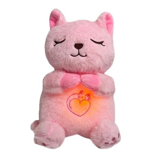 Sleeping Breathing Plush, Stuffed Animal Toy, Breathing Plush Toy, Animal Toy With Sound, Plush Toy With Lights, Breathing Motion Plush, Portable Plush Toy, Soft Animal Toy, Toy With Sound Lights von Uonguon