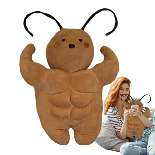 Stuffed Cockroach Toy, Cuddly Plush Stuffed Toys, Realistic Cockroach Plush Cute Cockroach Plushie Giant Cockroach Plush Cockroach Plush Toy For Kids Novelty Cockroach Plush Funny Cockroach Toy von Uonguon