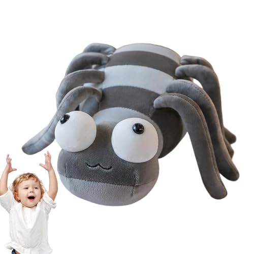 Uonguon 11.81-Inch Tarantula Stuffed Animal | Halloween Tarantula Plushie | Huggable Tarantula Plush Toy, Tarantula Stuffed Companion, Halloween Animal Plushies, Stuffed Tarantula Toy von Uonguon