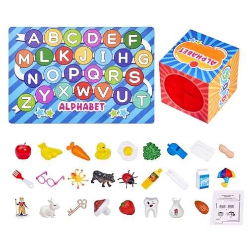Uonguon Alphabet Matching Game, Letters Toys, Interactive Learning, Educational Activity, Word Recognition, Sensory Learning for Classroom, Daycare, Preschool, Kindergarten, Home Uonguon Alphabet Matching Game, Letters Toys, Interactive Learning, Educational Activity, Word Recognition, Sensory Learning for Classroom, Daycare, Preschool, Kindergarten, Home von Uonguon