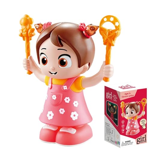 Uonguon Electric Educational Doll | Singing Electric Doll | Light-Up Interactive Doll That Does Somersaults | Cute Educational Toy for Girls to Enhance Motor Skills and Fun von Uonguon