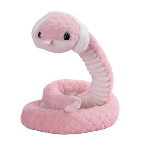 Uonguon Snake Stuffed Animal Toy, Plush Snake Scarf, Soft Snake Toy, Snake for Kids, Winter Snake Scarf Plush, 59-Inch Stuffed Snake Toy, Snake Room Decor, Cute Plush Snake Scarf von Uonguon