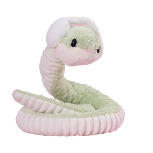 Uonguon Snake Stuffed Animal Toy, Plush Snake Scarf, Soft Snake Toy, Snake for Kids, Winter Snake Scarf Plush, 59-Inch Stuffed Snake Toy, Snake Room Decor, Cute Plush Snake Scarf von Uonguon