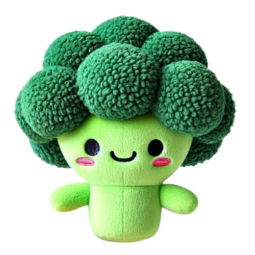 Uonguon Stuffed Broccoli Plush, Soft Pillow Toy Broccoli Plushies Doll, Vegetables Plush Pillows Cushion for Friends Family Boys, 9.84 inches, Novelty, Funny, Adorable von Uonguon