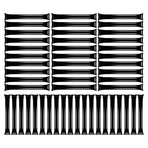 Uonguon Thunder Sticks,50 Stück Aufblasbare Cheerleading Spiritstäbe | Geburtstag Jubelzubehör Für Hochzeit Schulveranstaltungen Jugendgruppen Sportfans Konzertbesucher Stadionbesucher Spielplatz Uonguon Thunder Sticks,50 Stück Aufblasbare Cheerleading Spiritstäbe | Geburtstag Jubelzubehör Für Hochzeit Schulveranstaltungen Jugendgruppen Sportfans Konzertbesucher Stadionbesucher Spielplatz von Uonguon