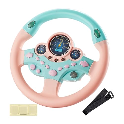 Uonguon Toy Steering Wheel for Kids | Rotating Steering Wheels | Perfect for and Preschoolers | Fun and Engaging Toy for Imaginative Play In Or Playrooms von Uonguon