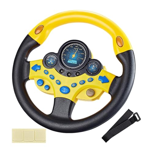 Uonguon Toy Steering Wheel for Kids | Rotating Steering Wheels | Perfect for and Preschoolers | Fun and Engaging Toy for Imaginative Play In Or Playrooms von Uonguon