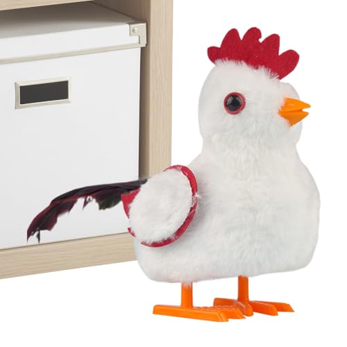 Uonguon Walking Chicken Toy, Electronic Chirping Plush Doll, 9.84x3.54x6.1 Inches Interactive Moving Stuffed Animal, Educational Toddler Toy for Boys, Girls, Kids and Children Uonguon Walking Chicken Toy, Electronic Chirping Plush Doll, 9.84x3.54x6.1 Inches Interactive Moving Stuffed Animal, Educational Toddler Toy for Boys, Girls, Kids and Children von Uonguon