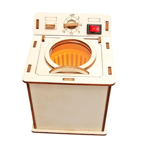 Washing Machine Model Toy, Pretend Play Science Washer, Simulation Household Appliance Toy, Pretend Play Washing Machine, Creative Pretend Play Washer, Kids Educational Toy for Fun Learning von Uonguon