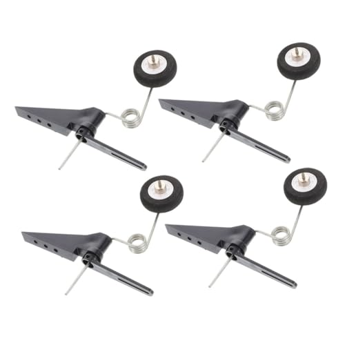 Uonlytech 4 Stück Teiliges Rc Flugzeug Ersatzteil Stabile Modellflugzeug Heckrad Mechanismus Passend für Modelle Klasse DIY-freundlich Robust für Outdoor-landeunterstützung Uonlytech 4 Stück Teiliges Rc Flugzeug Ersatzteil Stabile Modellflugzeug Heckrad Mechanismus Passend für Modelle Klasse DIY-freundlich Robust für Outdoor-landeunterstützung von Uonlytech