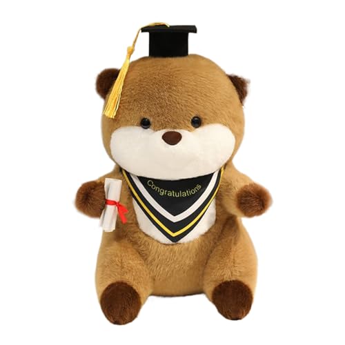 Uoqpty Plüschtier Abschluss,Cartoon Deko | Kuscheltier Mit Und Diplom Für Absolventen Erwachsene Geburtstag Valentinstag Weihnachten Uoqpty Plüschtier Abschluss,Cartoon Deko | Kuscheltier Mit Und Diplom Für Absolventen Erwachsene Geburtstag Valentinstag Weihnachten von Uoqpty
