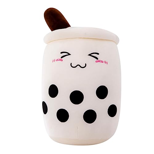 Uposao Bubble Tea Plüschtier Kuscheltier,24CM Cartoon Plüsch Puppen Lustiges Obst Komfort Umarmungskissen Milchtee Teetasse Kissen Stofftier Süßes Geschenk Für Kinder Erwachsene Geburtstag von Uposao