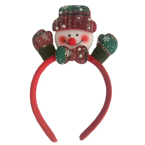 Uposao Weihnachten Stirnband LED Erwachsene Kinder Headbands Santa Schneemann Rentier Tragen Weihnachten Kopfschmuck für Weihnachtsfeier Kostüm Party von Uposao