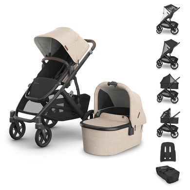 UPPAbaby Kinderwagen Vista V3 Liam Oat Mélange von Uppababy