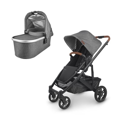 UPPAbaby Sportwagen Cruz V2 inklusive Babywanne Greyson Charcoal Melange von Uppababy