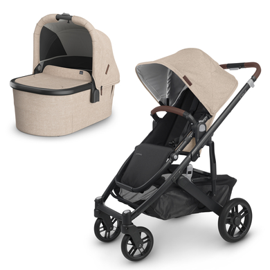 UPPAbaby Sportwagen Cruz V2 inklusive Babywanne Liam Oat Mélange von Uppababy