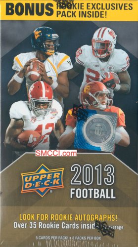 NFL 2013 Upper Deck Fußball Blaster Karten von Upper Deck