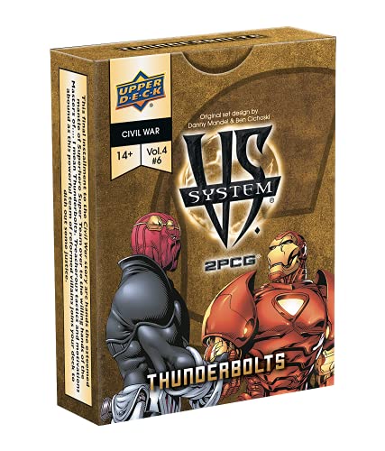 Upper Deck VS 2 Stück: Marvel: Thunderbolts, Mehrfarbig von Upper Deck