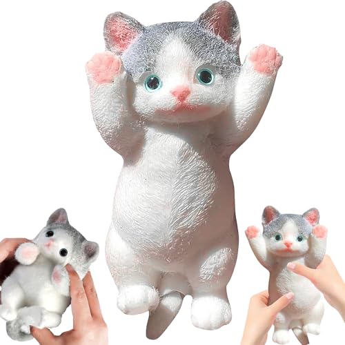 UptVin Taba Squishy Squeeze Toy, Fufu Squishy Groß Squishy Katze Squeeze Spielzeug Fidget Toys Anti Stress Geschenke für Kinder und Erwachsene, 20x10cm von UptVin