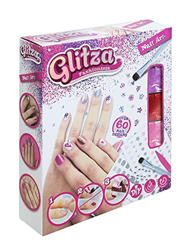 Upyaa 430492 Glitza Nagelkunst-Set, Mehrfarbig von Upyaa