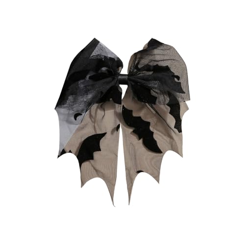 Uqezagpa Fledermaus-Stickerei Haarspange Halloween Zubehör für Mädchen Frauen Spitze Tüll Schleier Haarnadel Cosplay Kostüm Kopfschmuck Halloween Gothic Haarschmuck Uqezagpa Fledermaus-Stickerei Haarspange Halloween Zubehör für Mädchen Frauen Spitze Tüll Schleier Haarnadel Cosplay Kostüm Kopfschmuck Halloween Gothic Haarschmuck von Uqezagpa