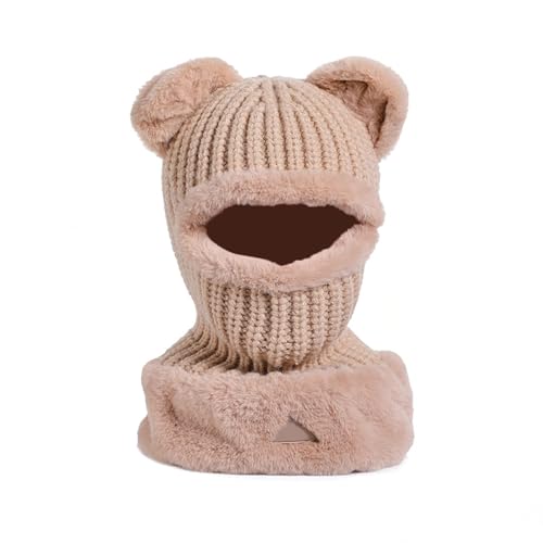 Uqezagpa Hut mit Bärenmuster, für Erwachsene, weicher Plüsch, dick, vielseitig, stilvoll für Damen und Kinder, Party-Spaß-Hut Uqezagpa Hut mit Bärenmuster, für Erwachsene, weicher Plüsch, dick, vielseitig, stilvoll für Damen und Kinder, Party-Spaß-Hut von Uqezagpa