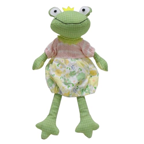 Uqezagpa Lustige Frosch-Dekoration, einzigartige Dekoration für Sofa, Schreibtisch, Schlafzimmer, weicher Plüsch-Frosch, Ornament für Kinder von Uqezagpa